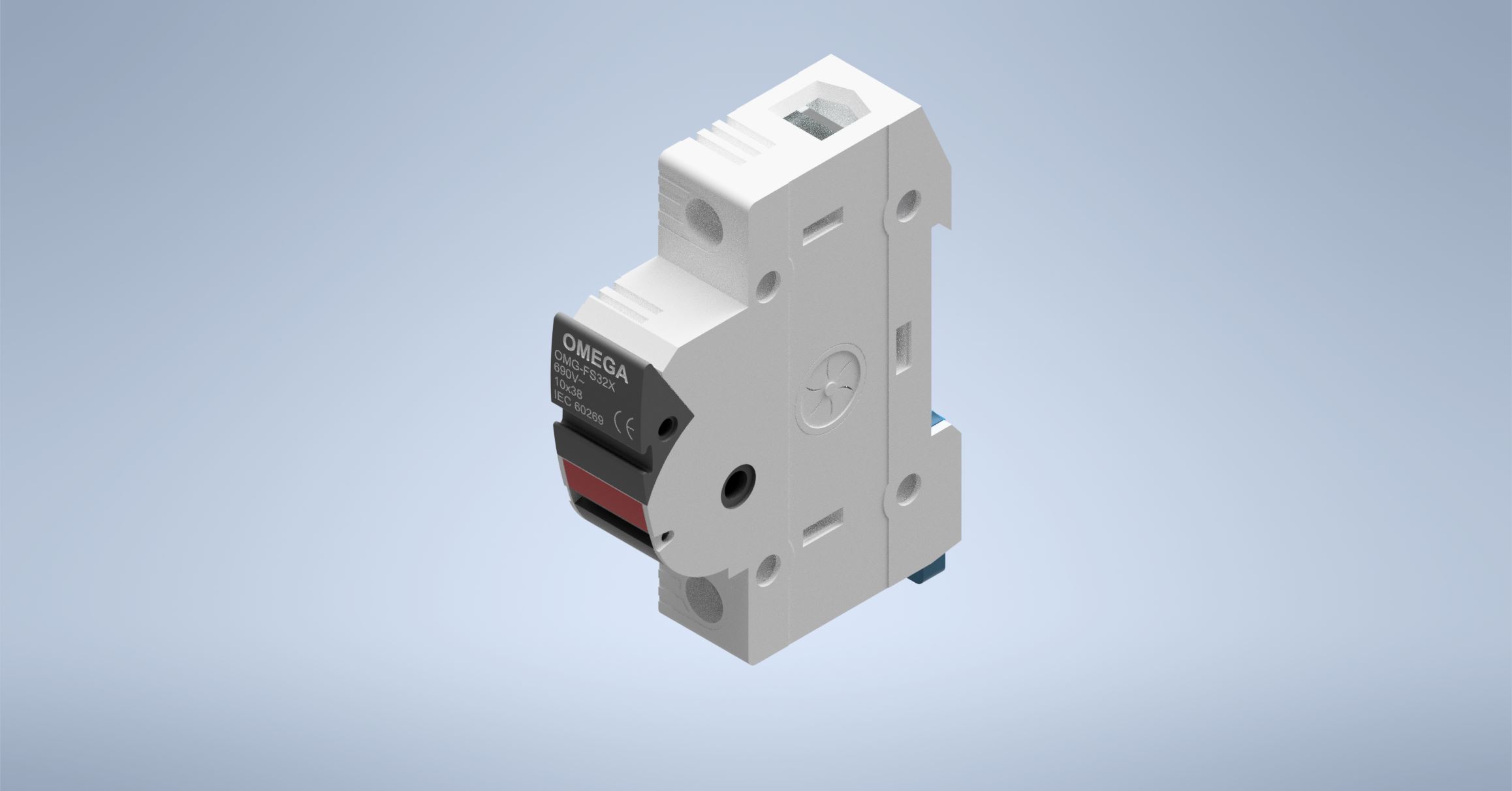 保险丝座欧米茄OMG-FS32X